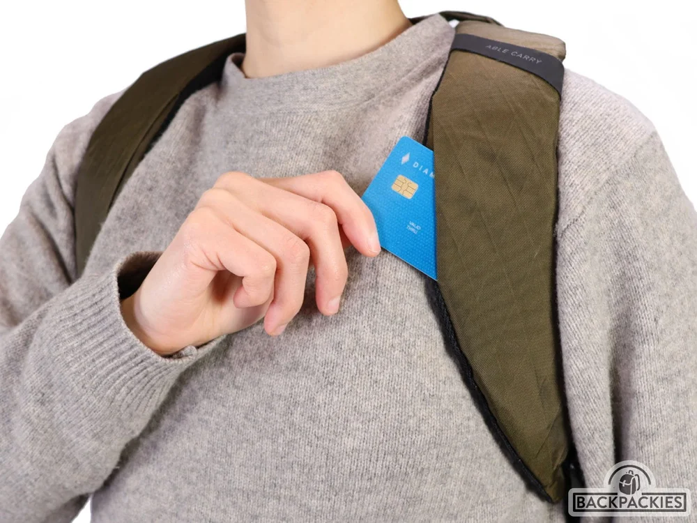 14 Backpack Strap and Pouch Options for Phone, Cards and Tech