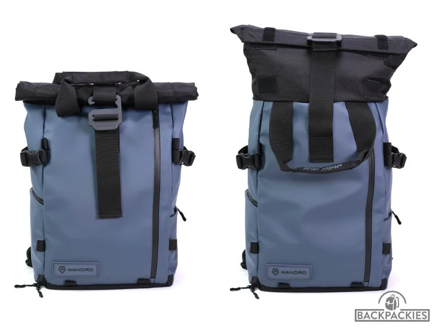 Roll Top vs Zipper Backpack Pros and Cons Visual Guide Backpackies