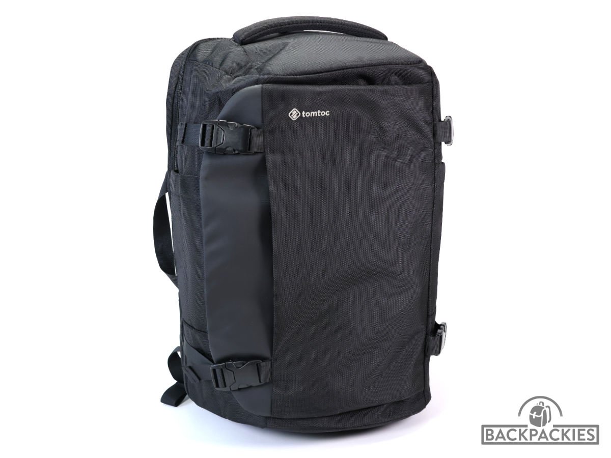 tomtoc Travel Laptop Backpack 40L Review | Backpackies