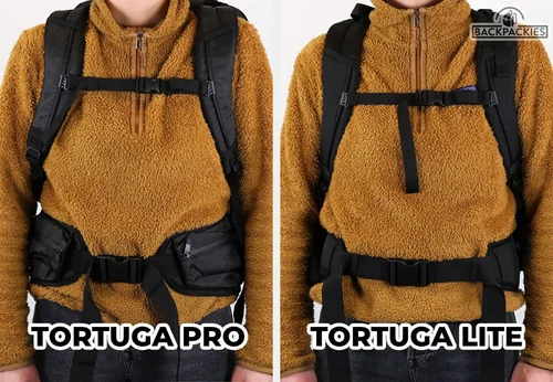 Tortuga Travel Backpack Pro vs Lite 40L - Hands-on Comparison | Backpackies