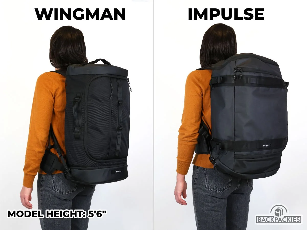 Timbuk2 Impulse Travel Backpack Timbuk2 Wingman Duffel Pack