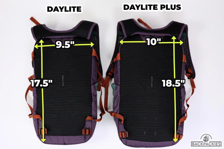 Osprey Daylite vs Daylite Plus 2024 Side by Side Backpackies