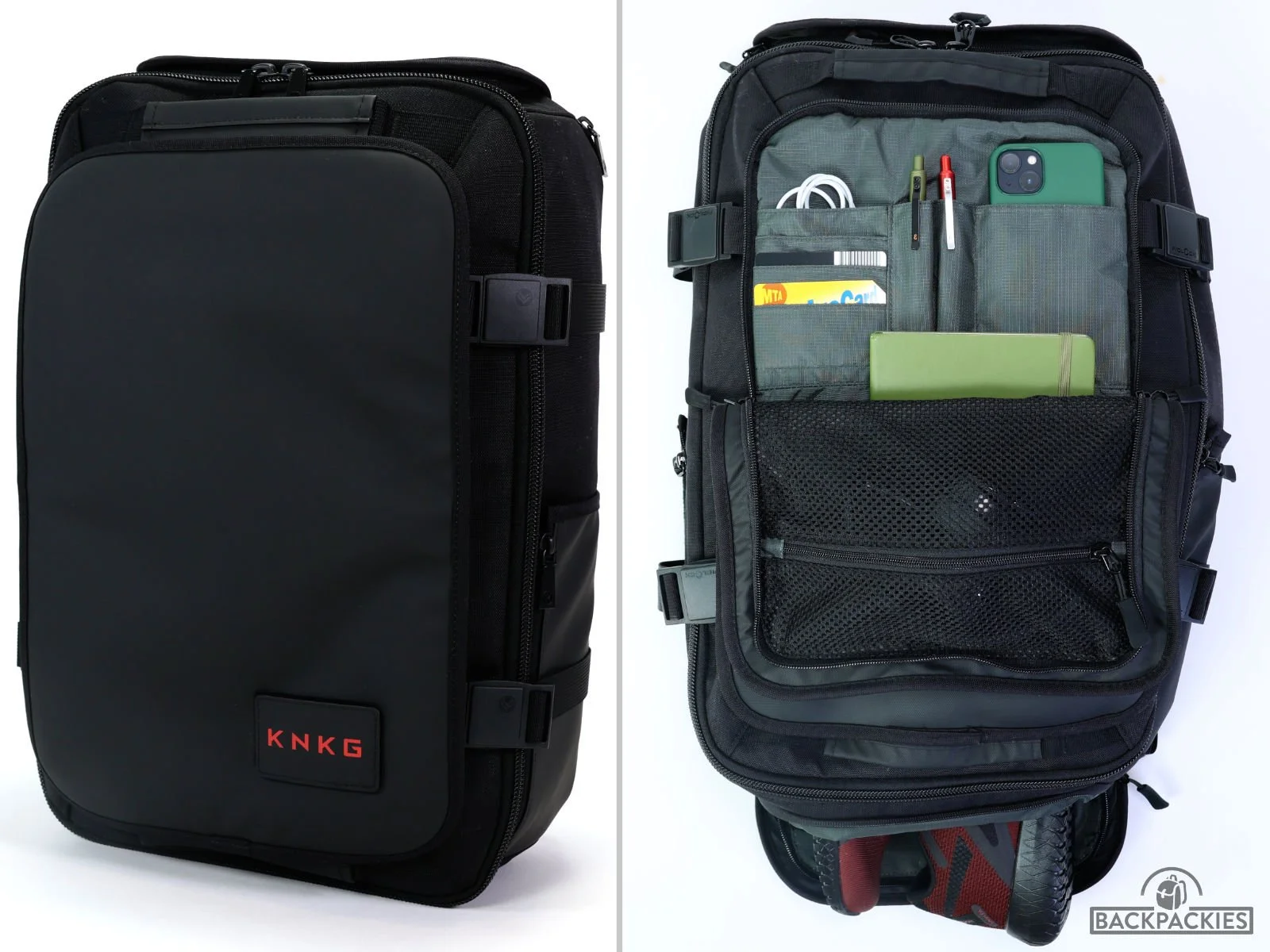 School Backpack Skycare 45L Business Travel Backpack, Expandable