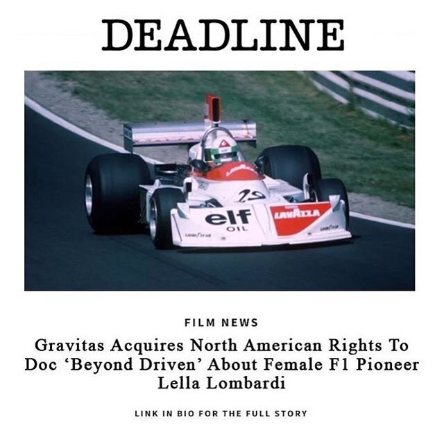 We are proud to announce &lsquo;Beyond Driven&rsquo; will release on North American VOD and digital platforms this coming June 30th. Check out the exclusive article from @deadline. Link in Bio for the full story.
⠀⠀⠀⠀⠀⠀⠀⠀⠀⠀⠀⠀⠀⠀⠀⠀⠀⠀⠀⠀⠀
Stay tune for i