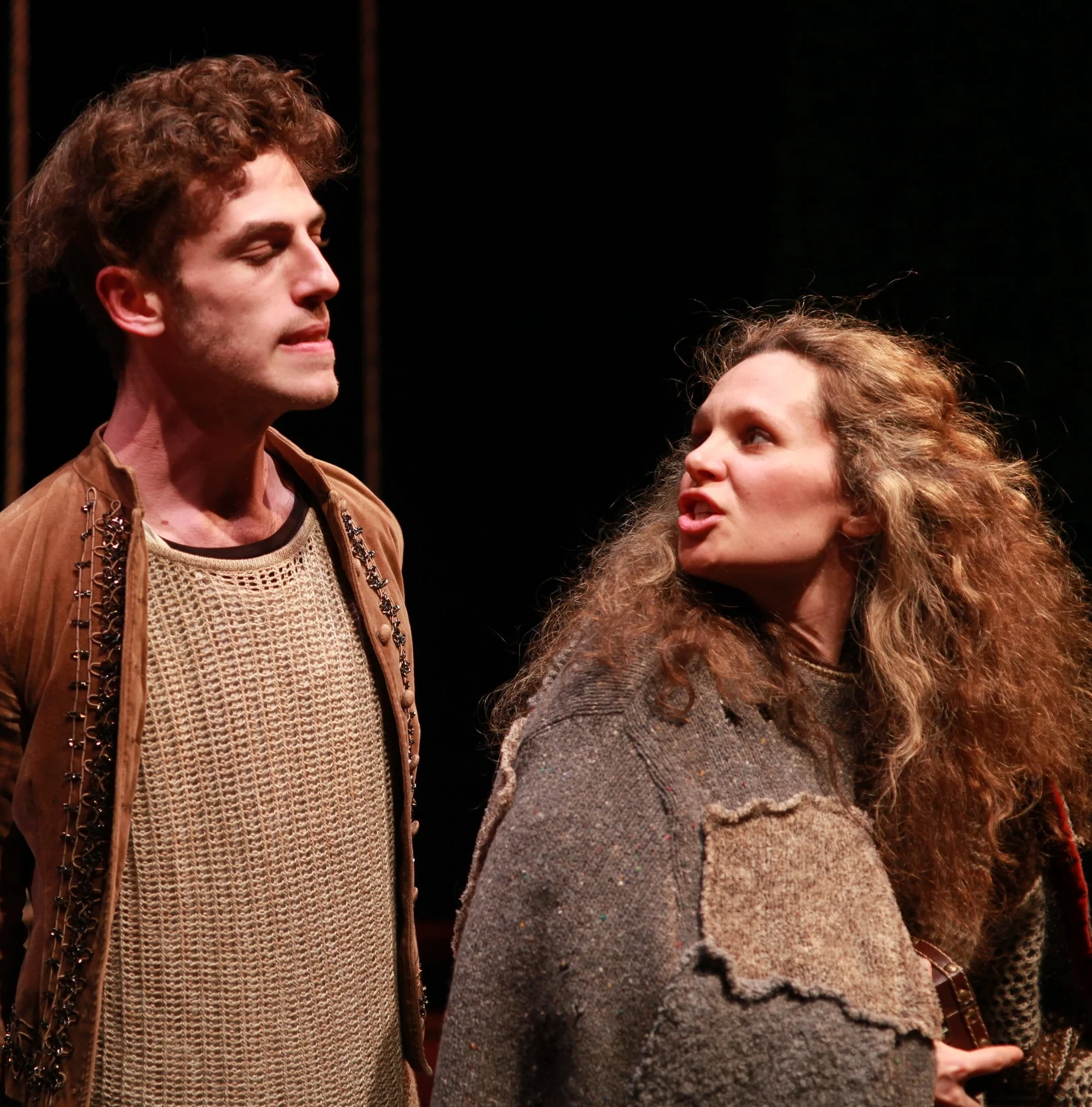  Trying to get to the palace but this odd man keeps getting in my way, in Shakespeare's  The Winter's Tale,  directed by Izzy Whitcomb. &nbsp; 