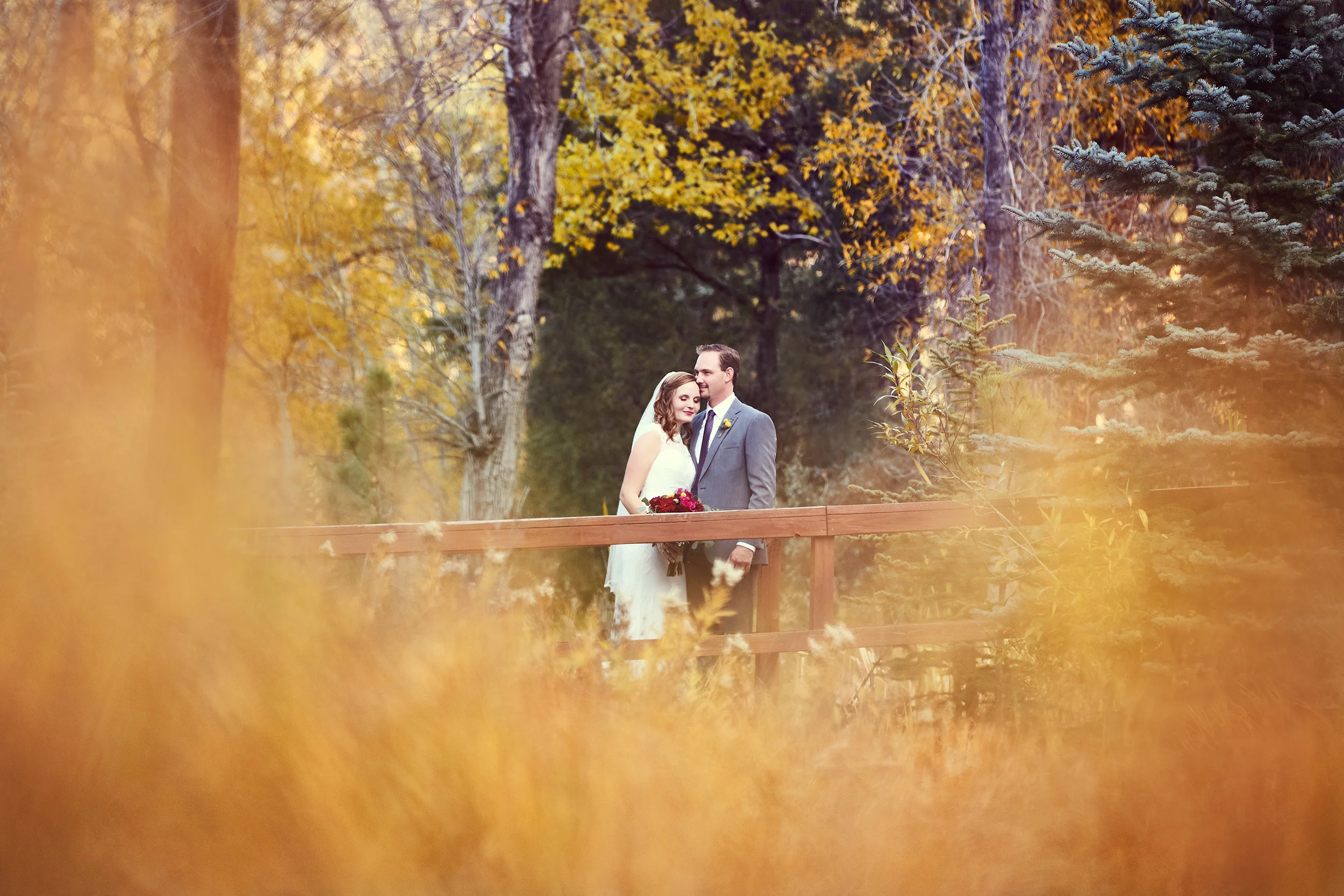Megan + Justin Estes Park Wedding