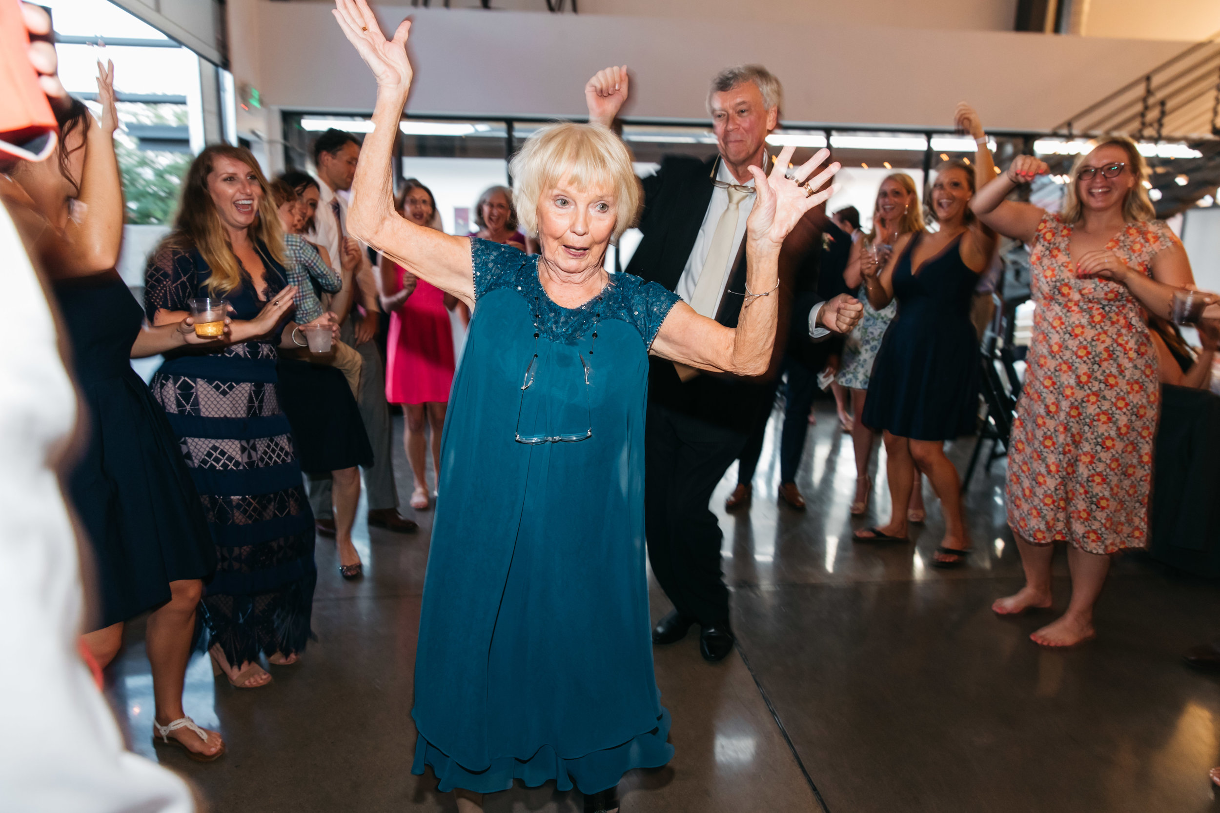 grandma wedding dance