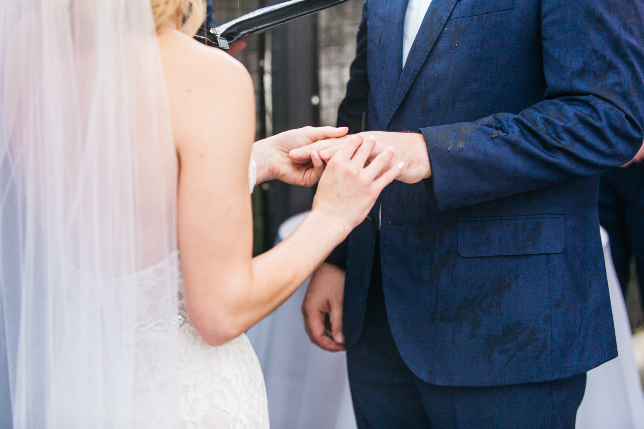 rings and hands