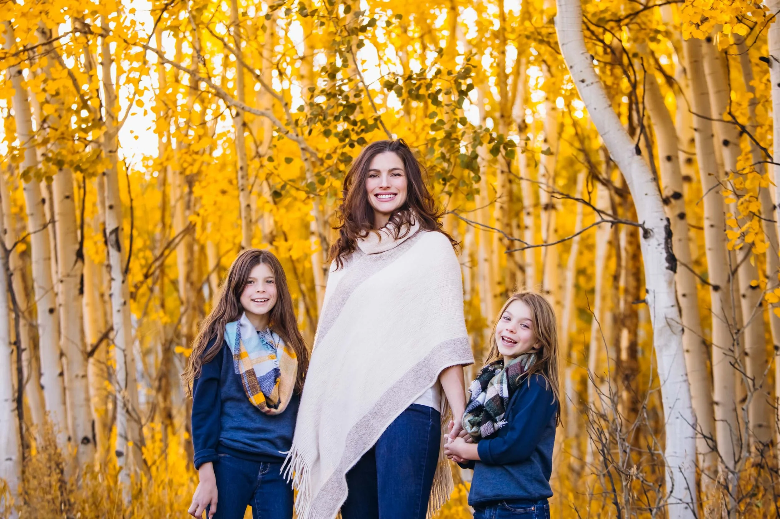 Family Photos in Aspens (Copy)