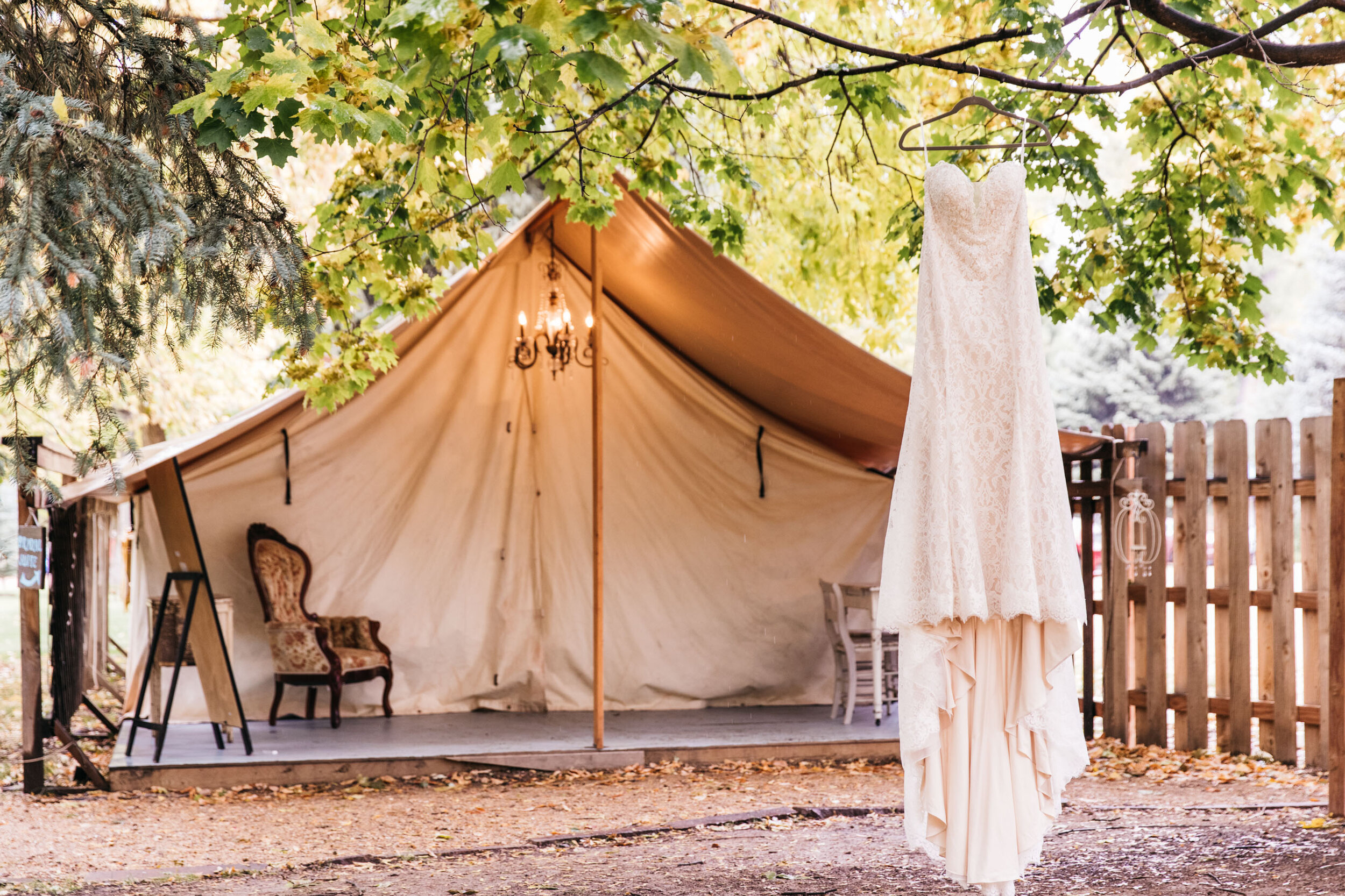 Tent at River bend