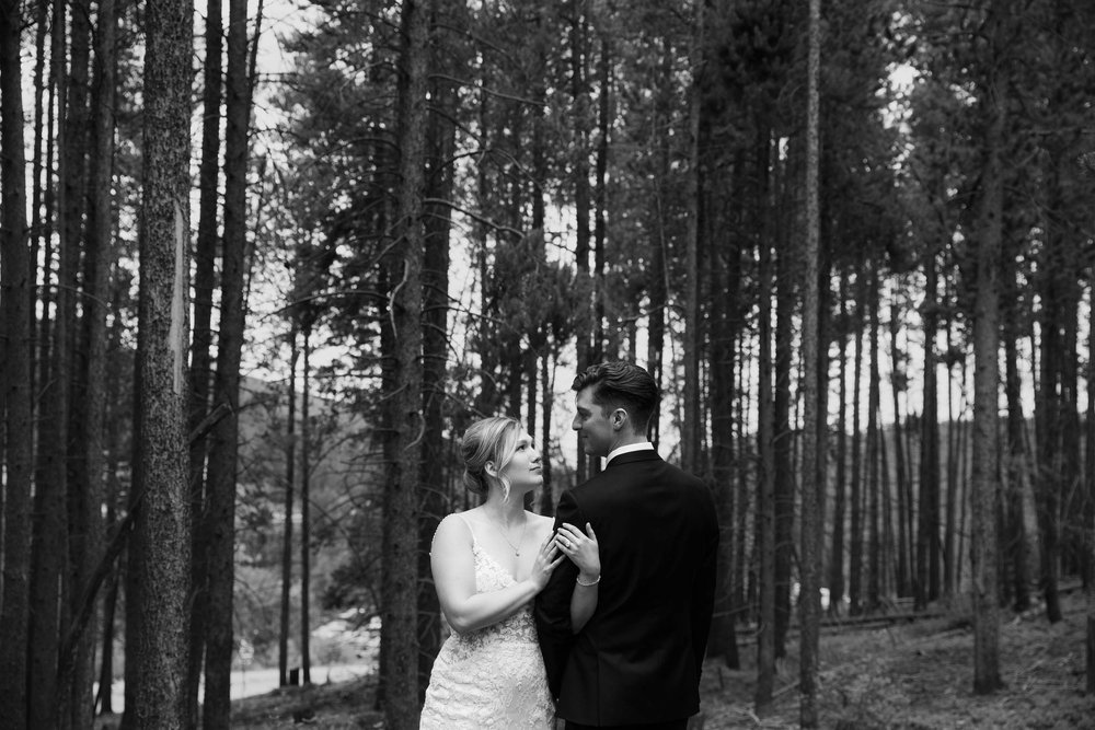Black and White at Winter Park Mountain Lodge