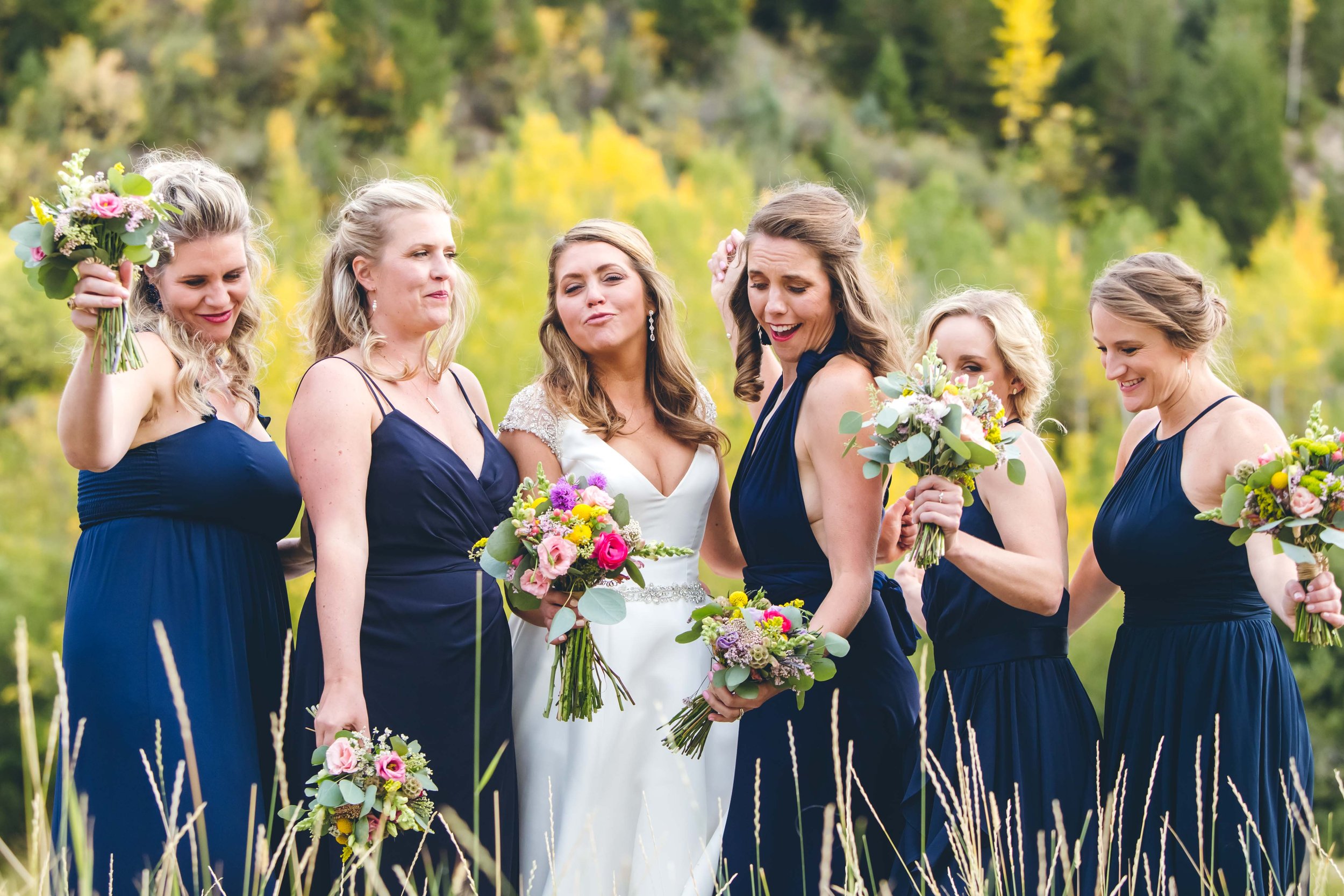Candid Wedding Party Photography  in Colorado by CliftonMarie Photography