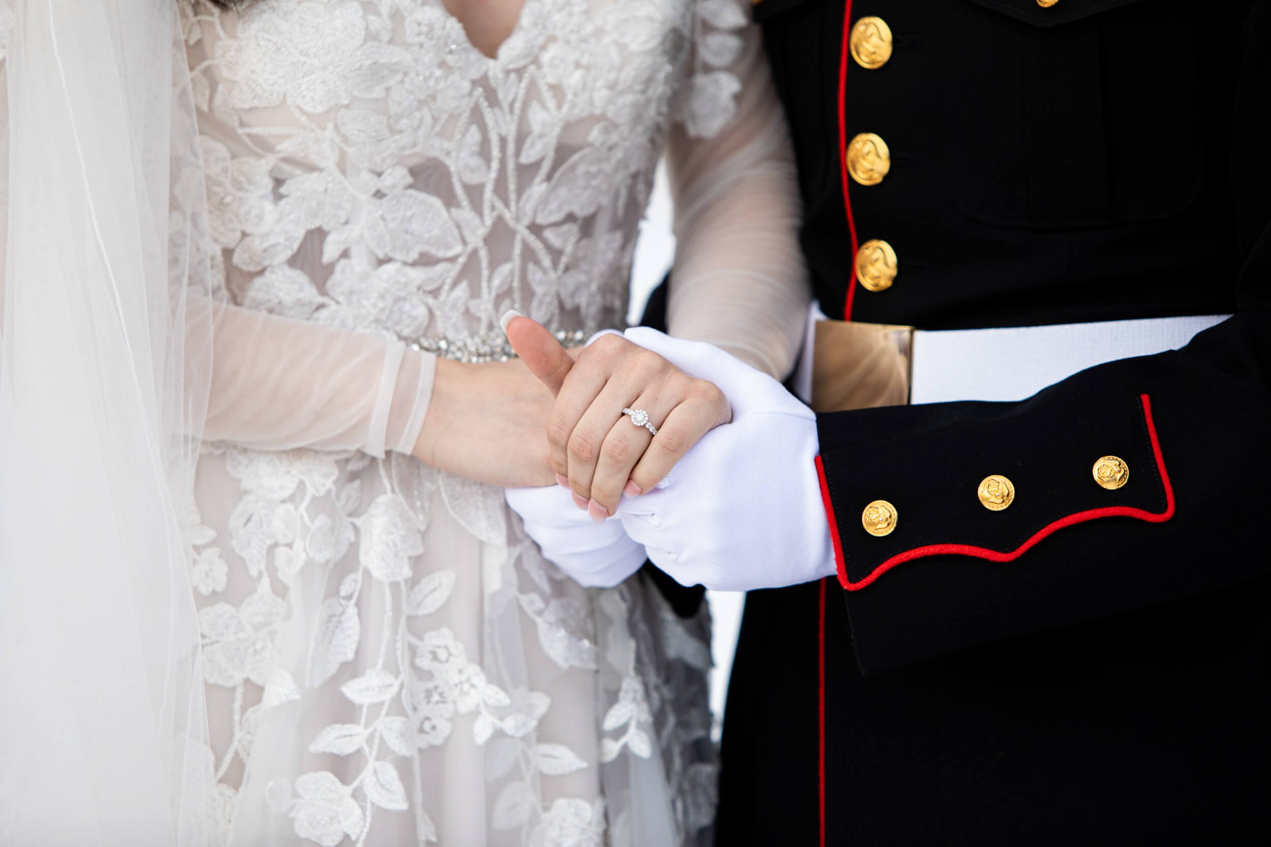 Winter Wedding Outdoor Photos- CliftonMarie Photography