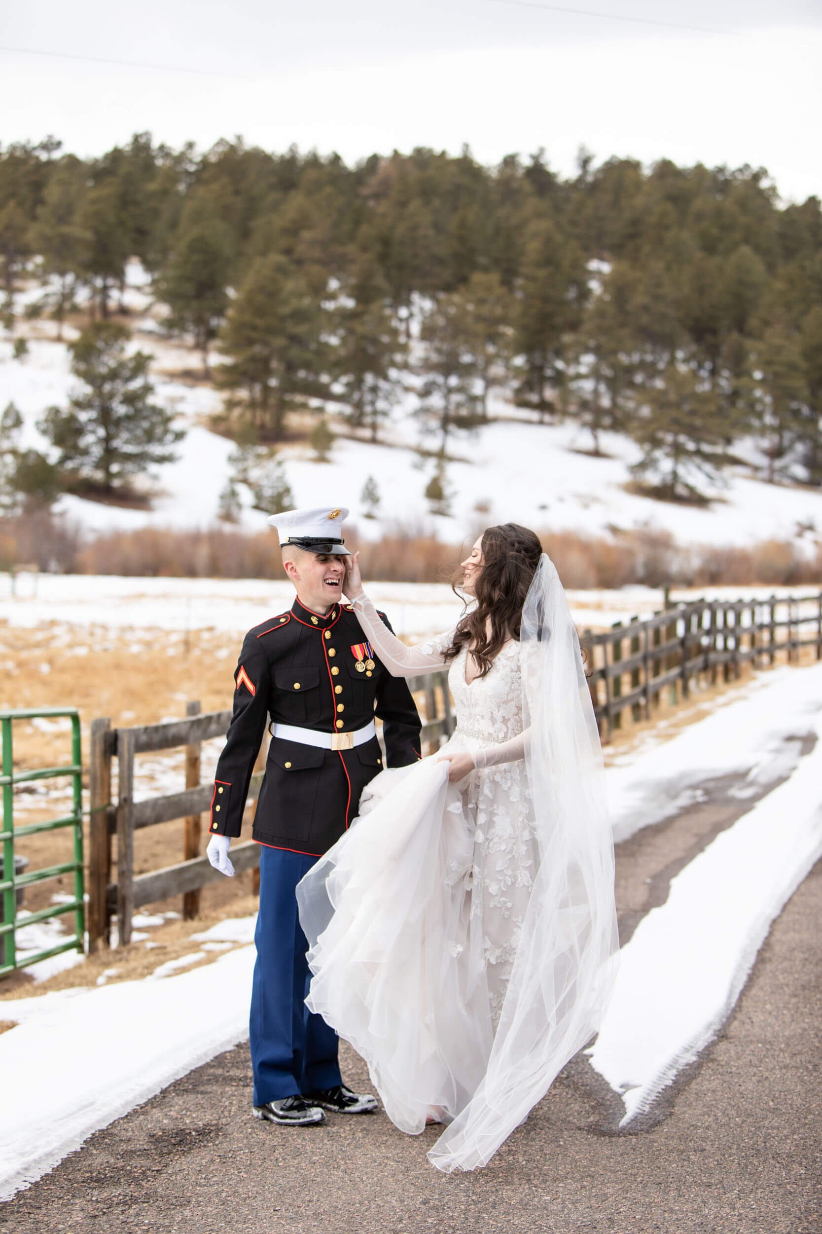 Winter Wedding Photo Ideas- CliftonMarie Photography