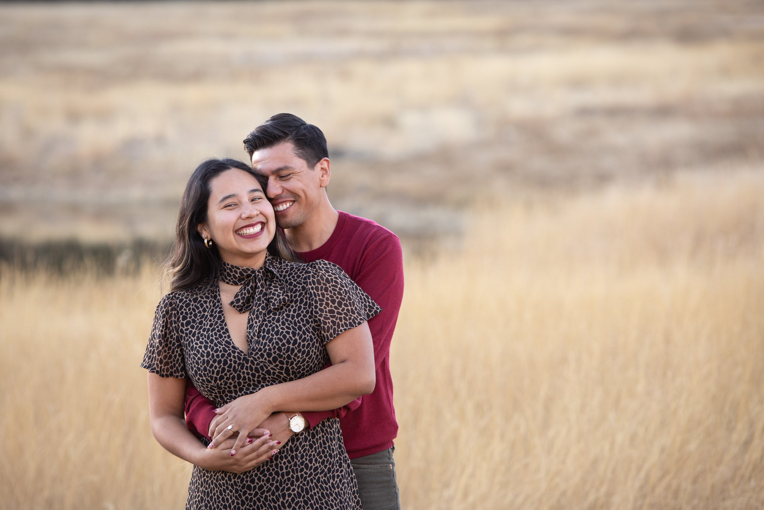 Proposal Pictures of Couple in Colorado