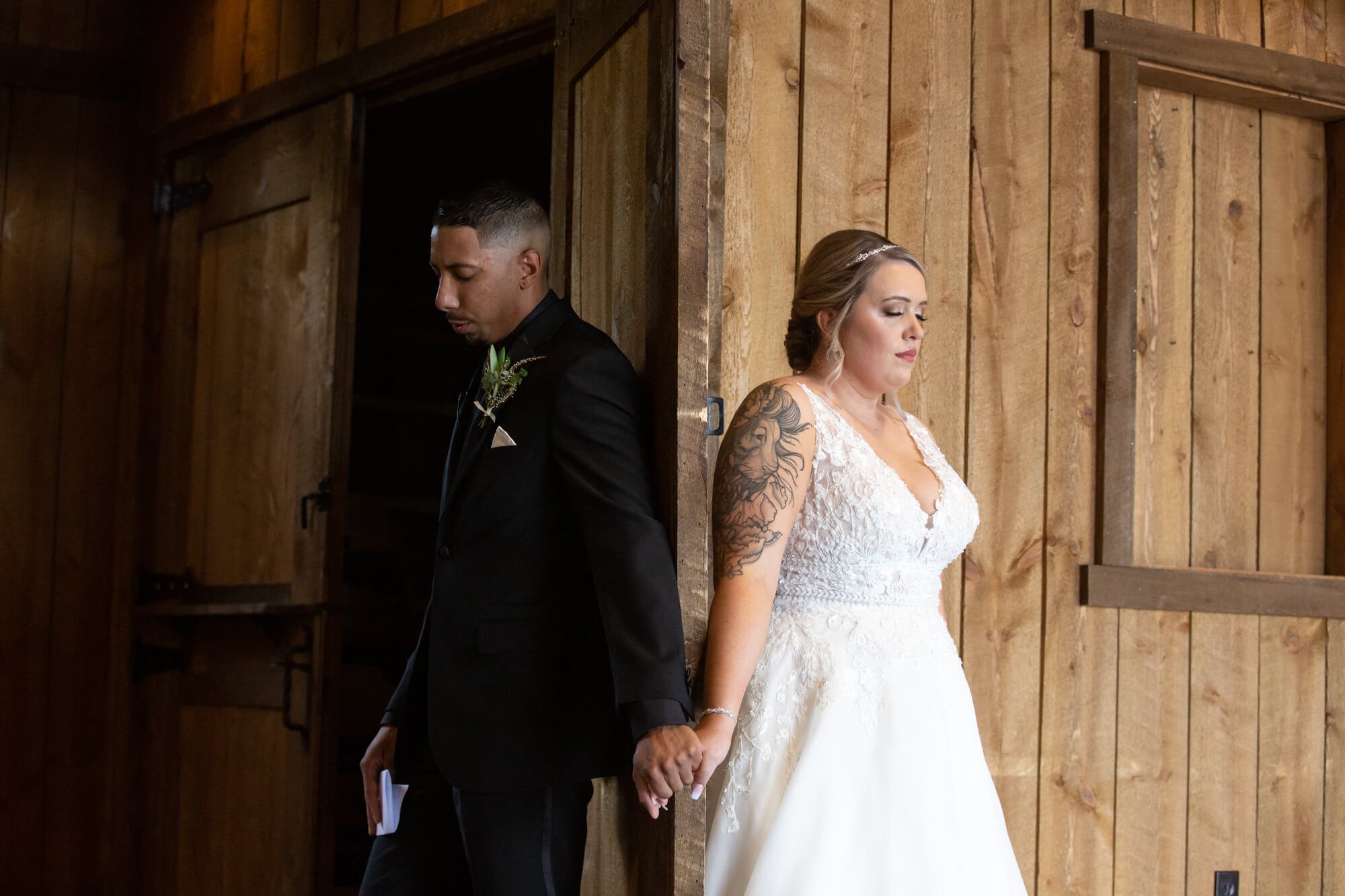 Spruce Mountain Ranch Wedding First Look