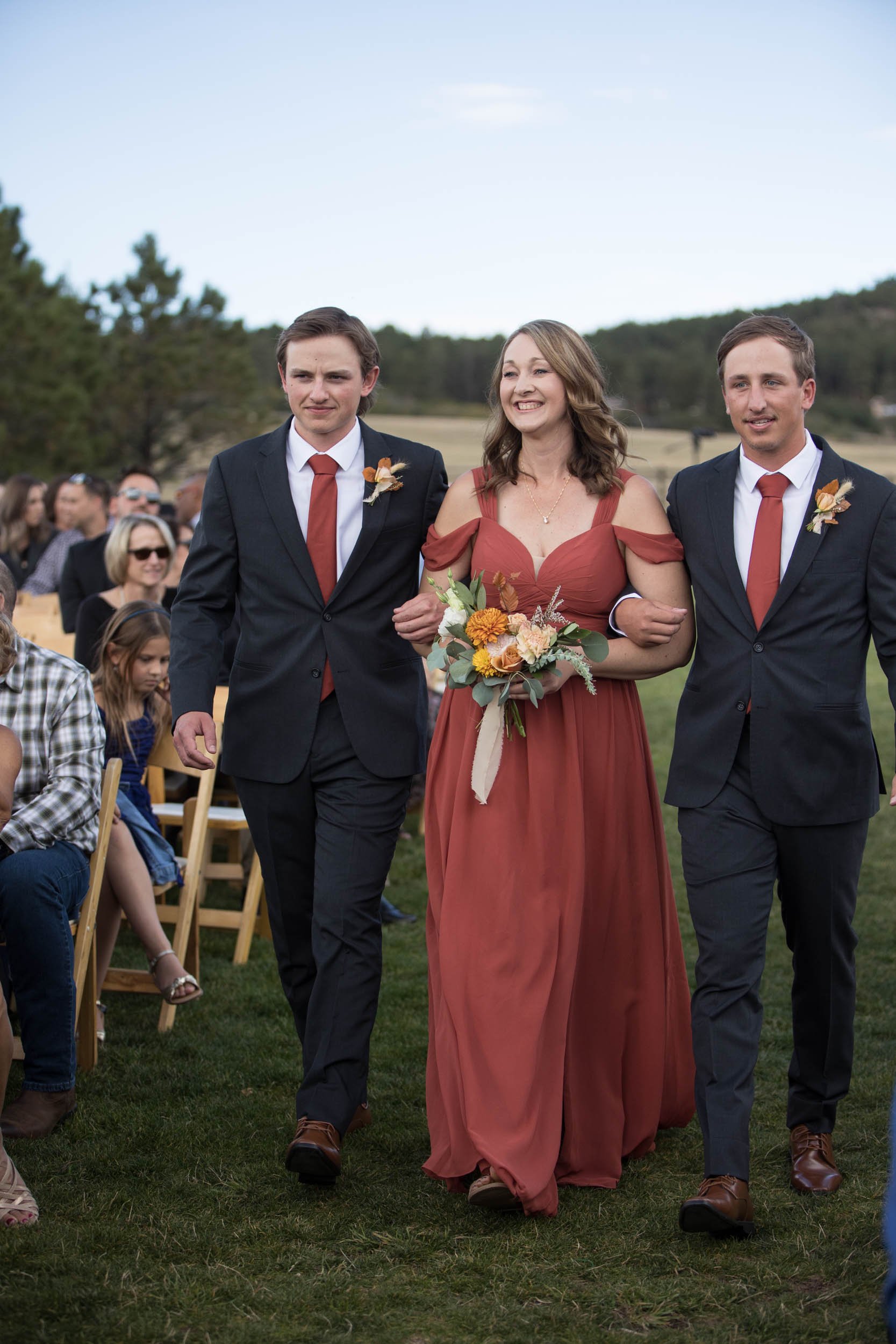 Ceremony at Spruce Mountain Ranch in Larkspur