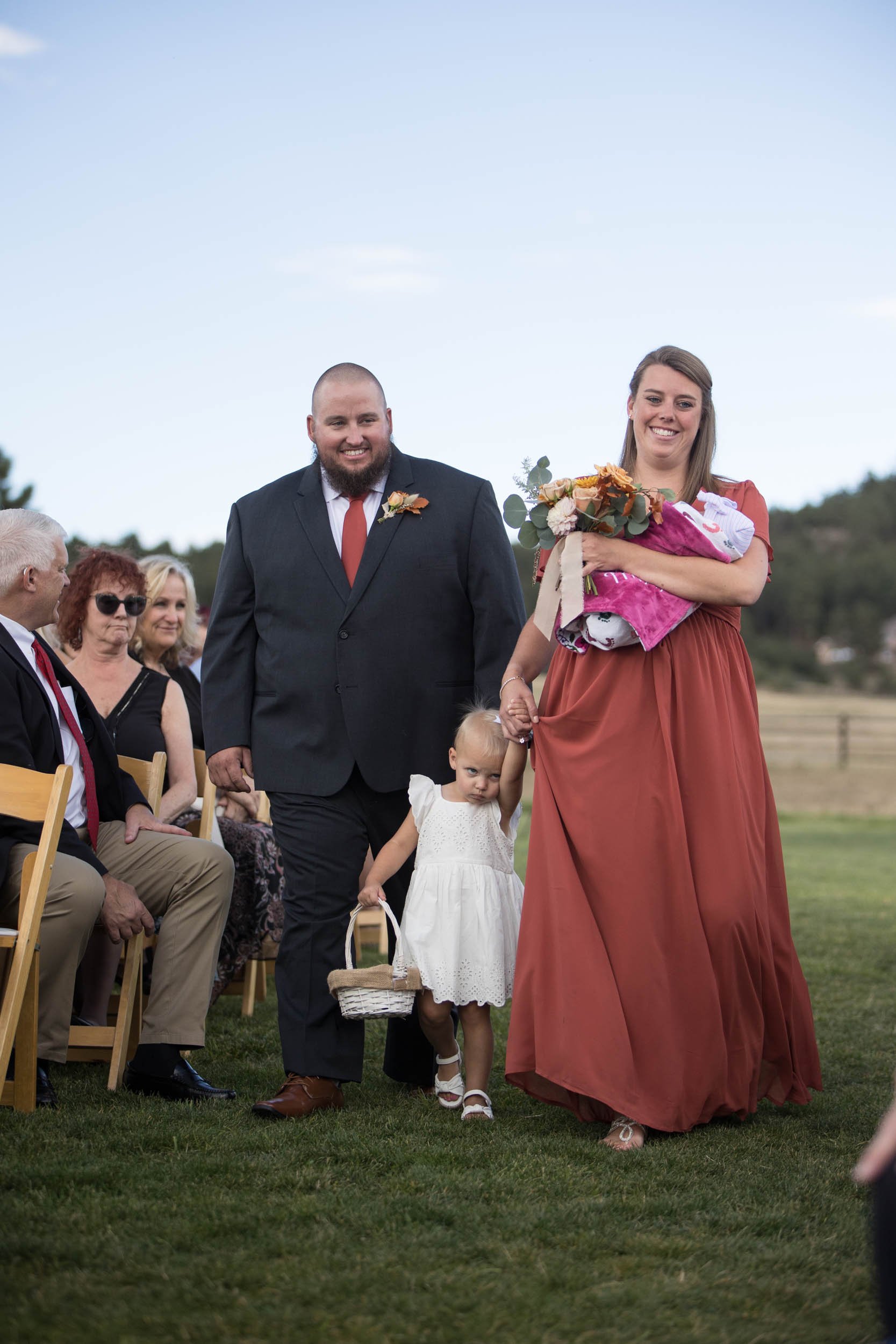 Ceremony at Spruce Mountain Ranch in Larkspur