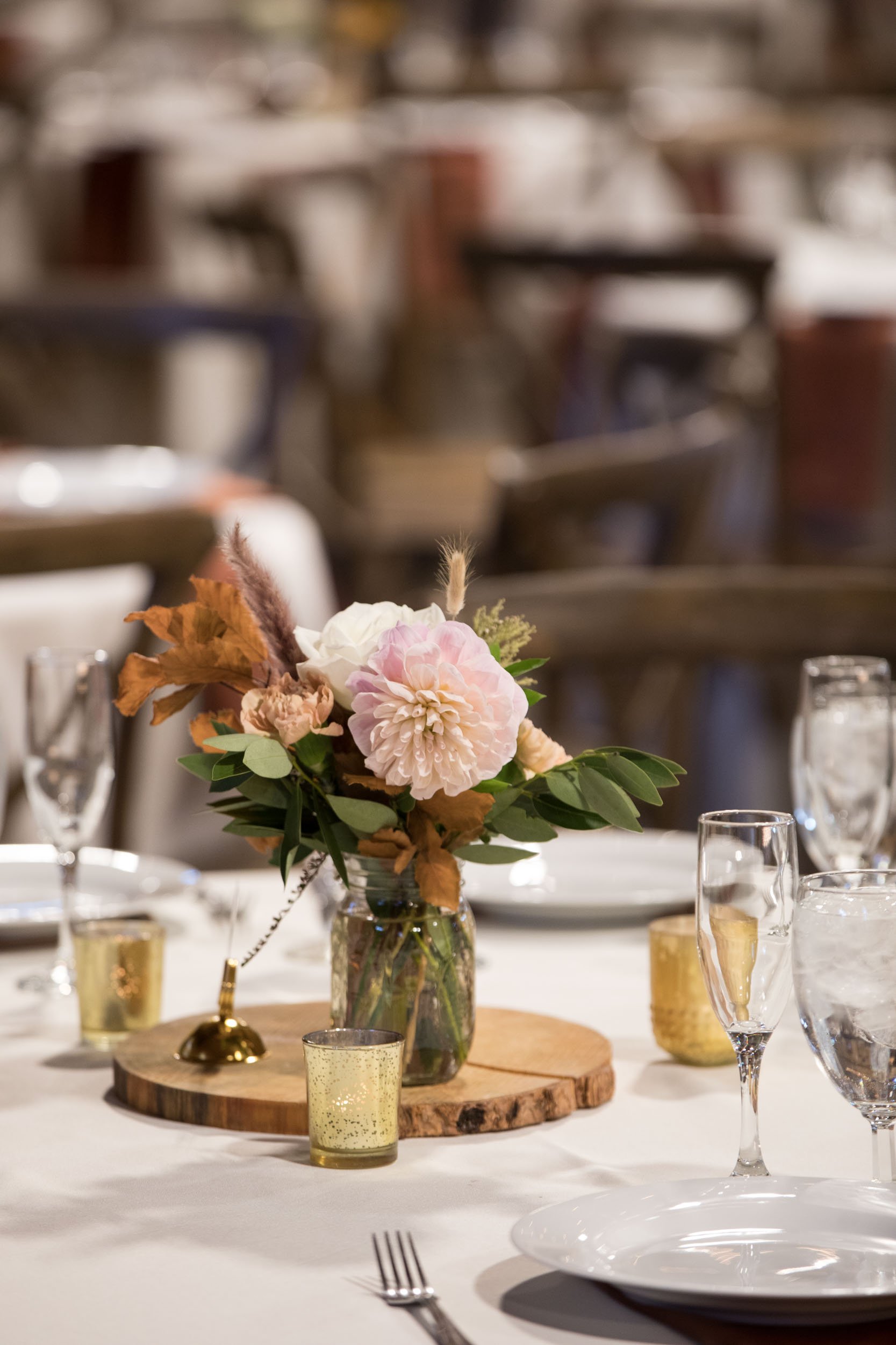 Table Decor at Spruce Mountain Ranch in Larkspur