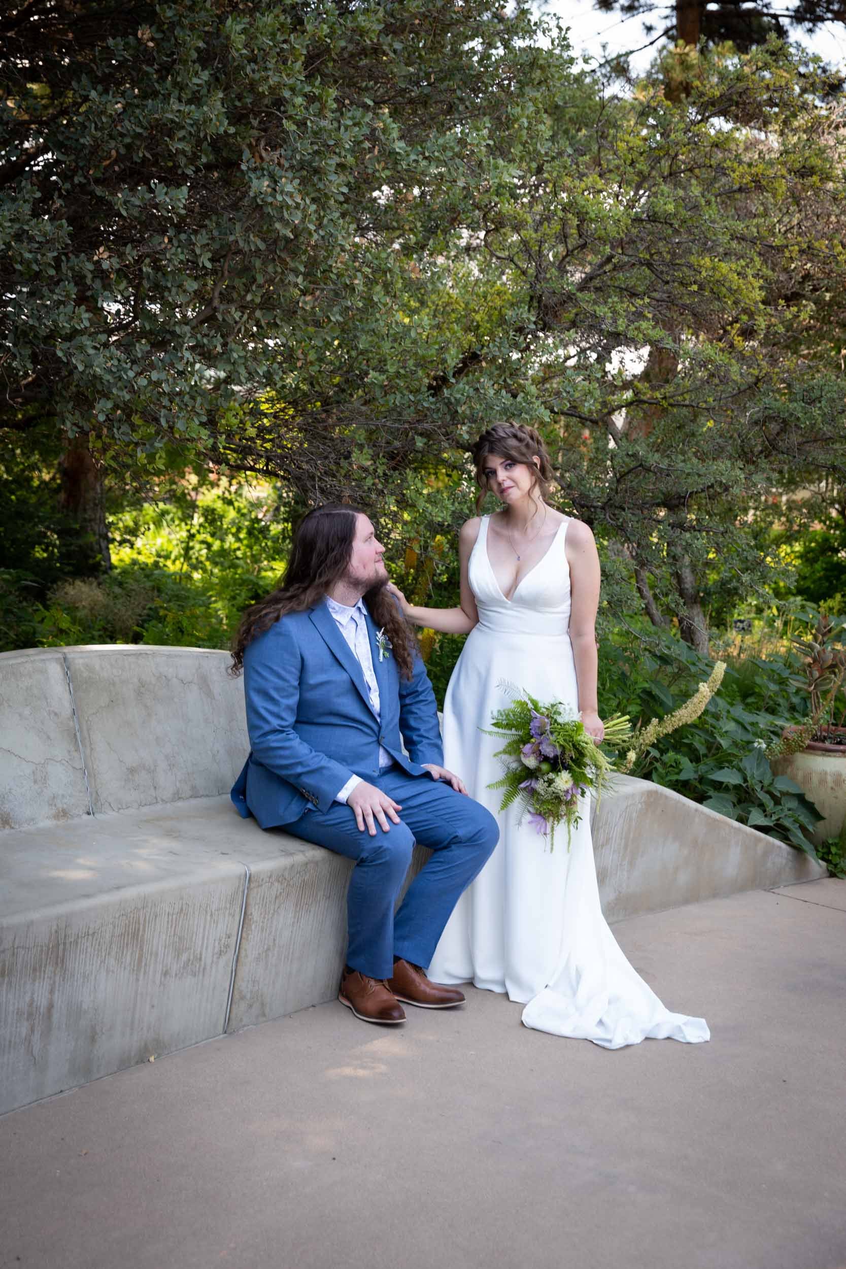 Wedding at the Denver Botanic Gardens