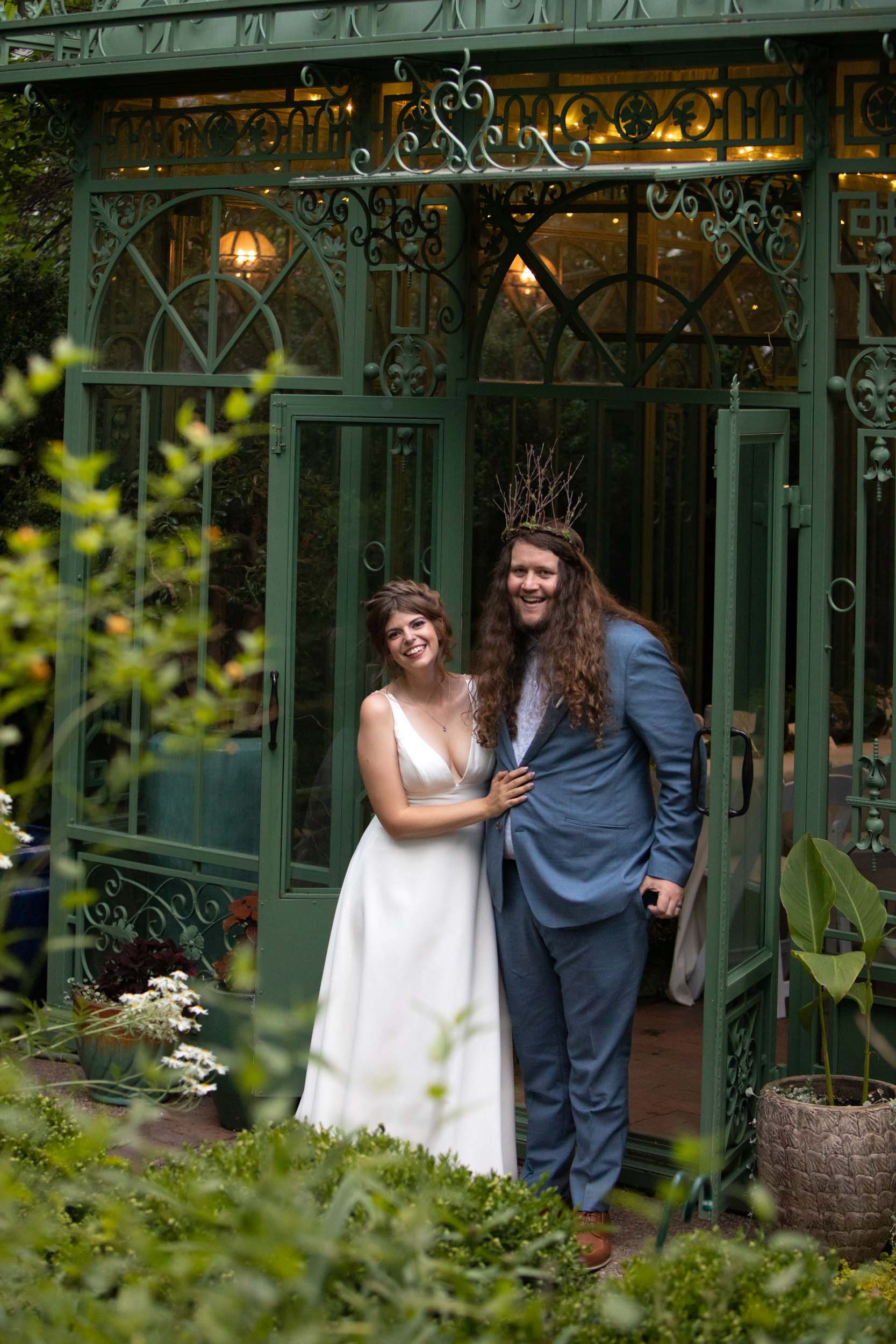 Wedding at the Denver Botanic Gardens