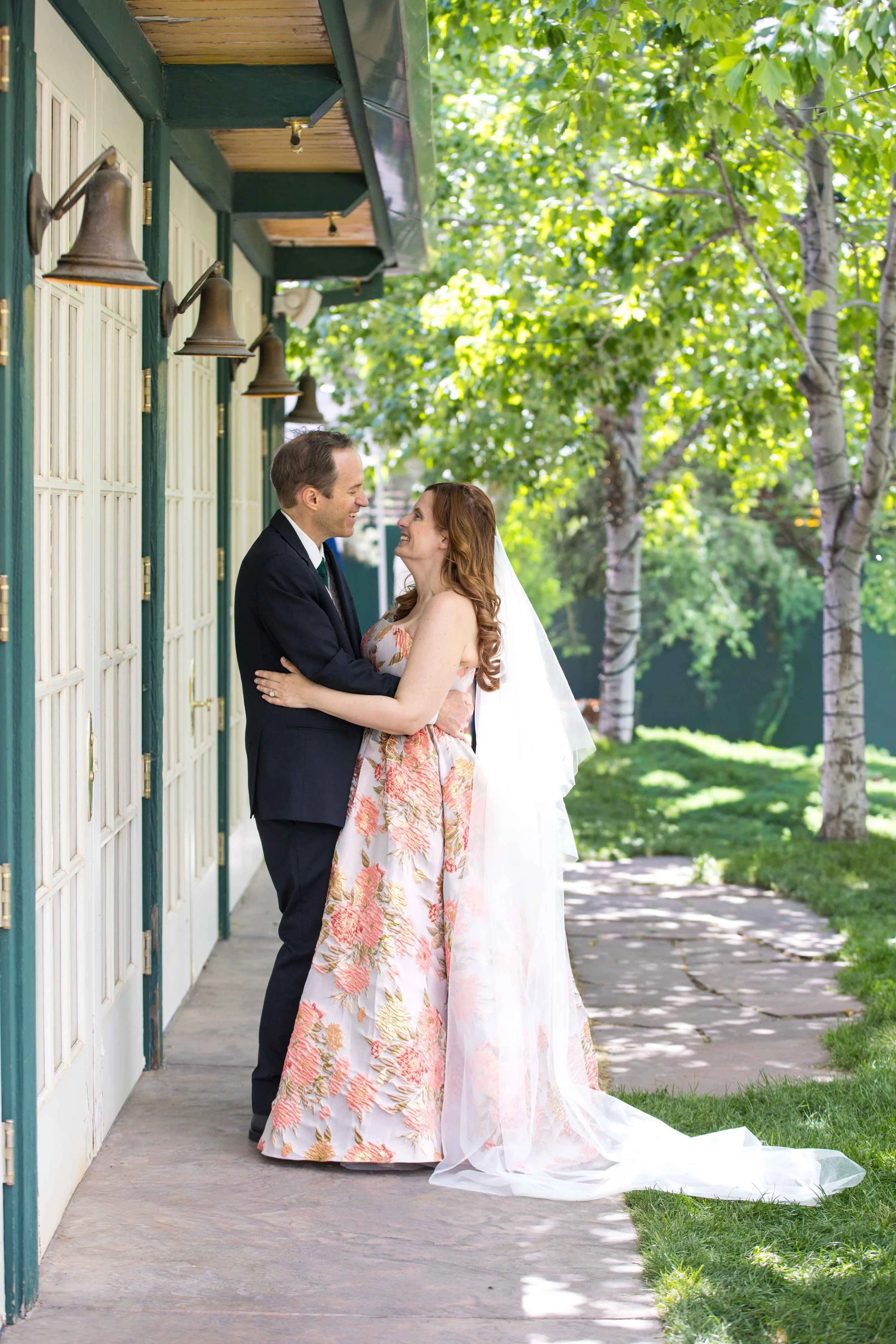 couple photos at Greenbriar Inn in Boulder