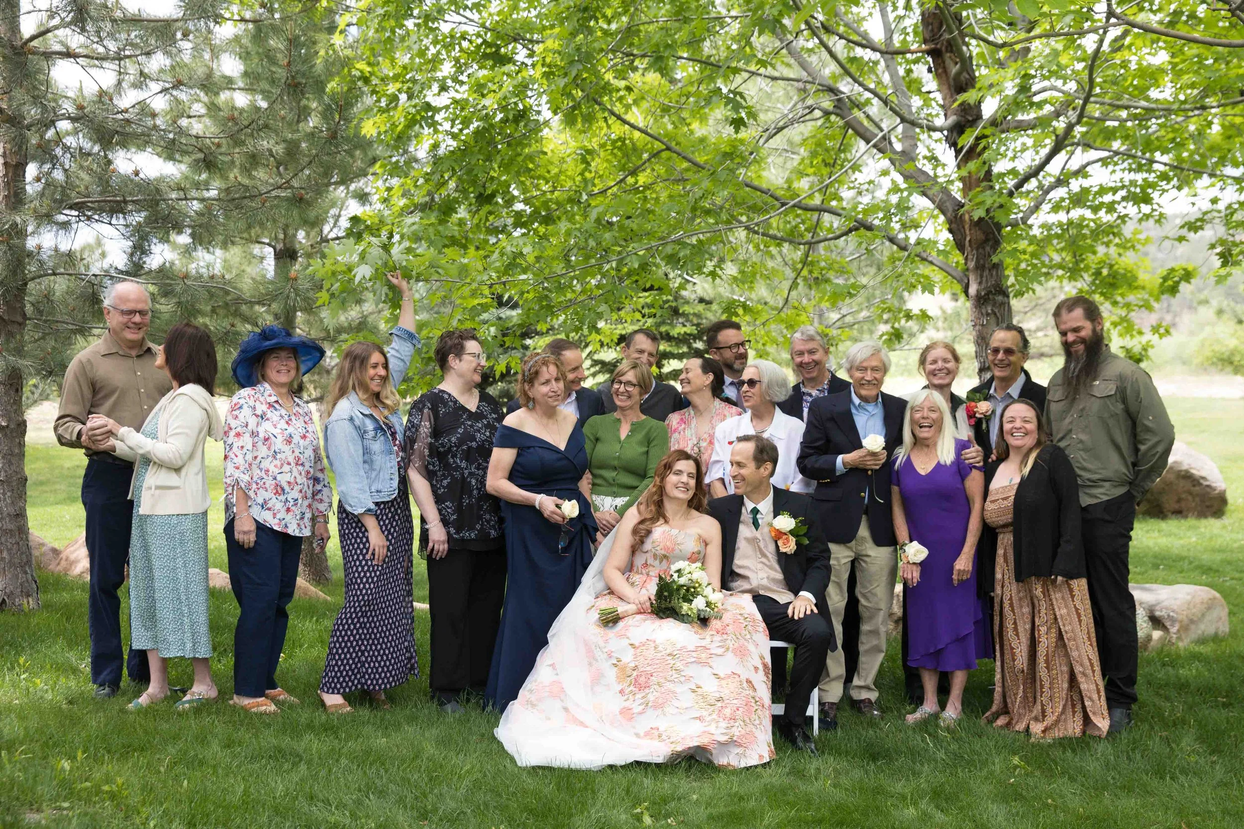 Group photos at Greenbriar Inn in Boulder