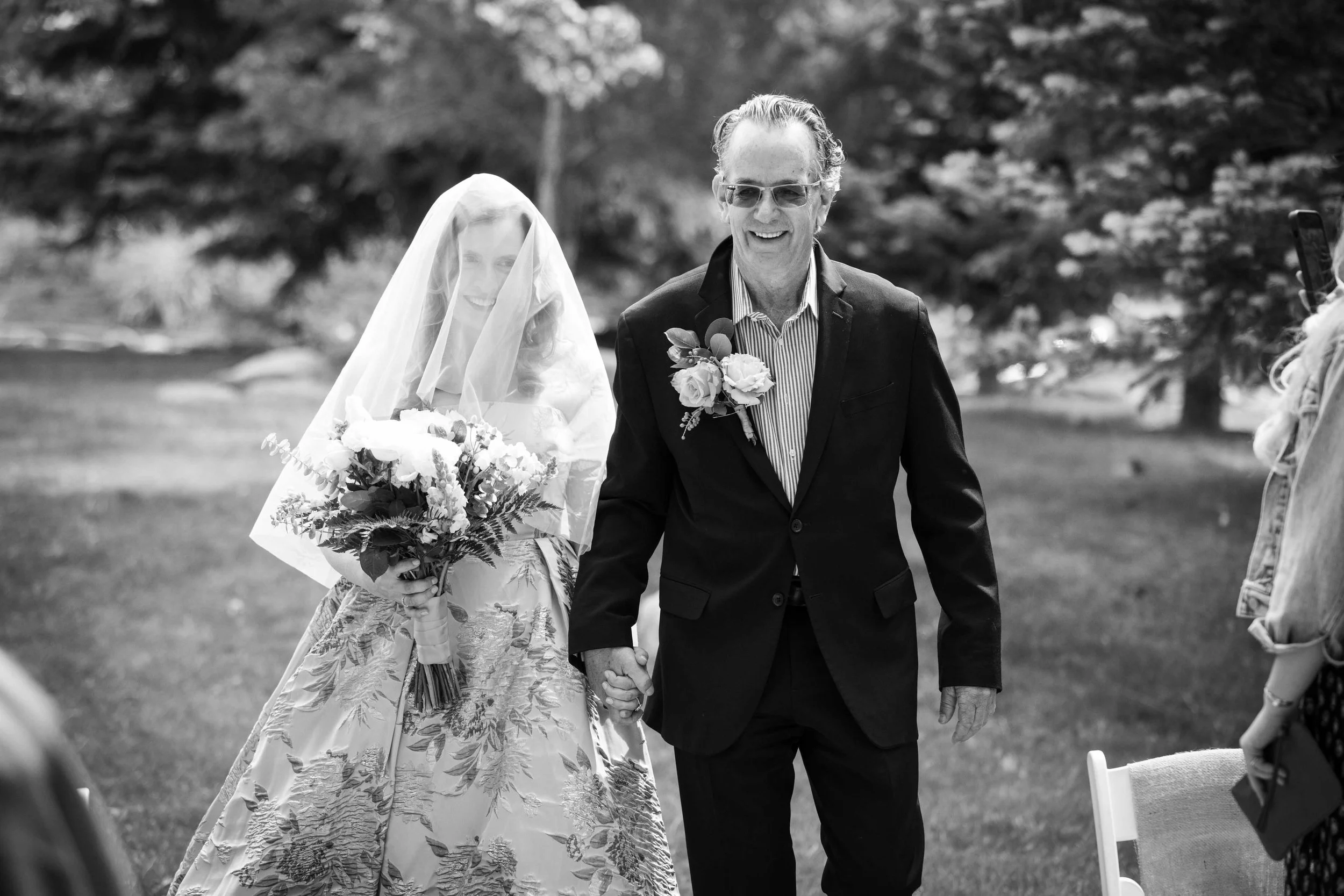 Ceremony photos at Greenbriar Inn in Boulder