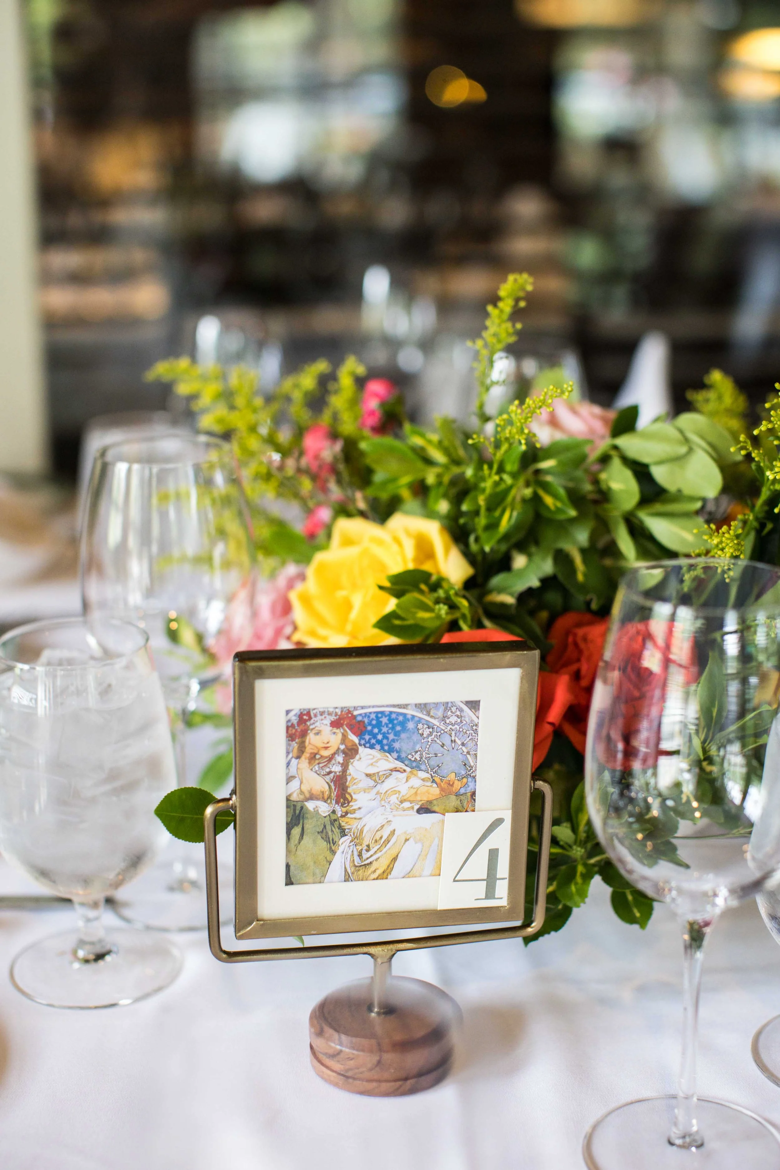 Table setting at Greenbriar Inn in Boulder