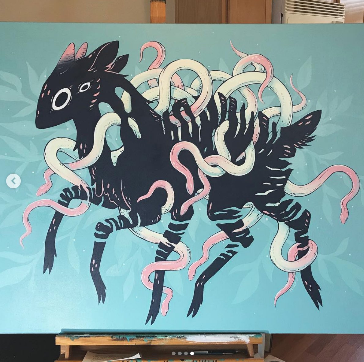LARGE Acrylic Painting, 34” x 54” ~$900+ *only if liability contract is available