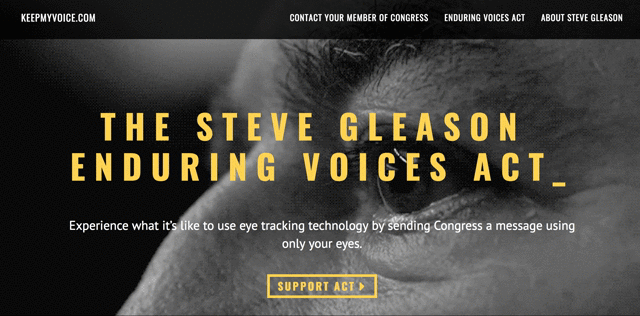 Site - Keep My Voice.gif