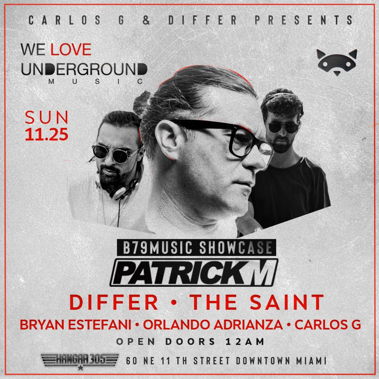 Carlos G &amp; Differ Presents : We Love Underground Music