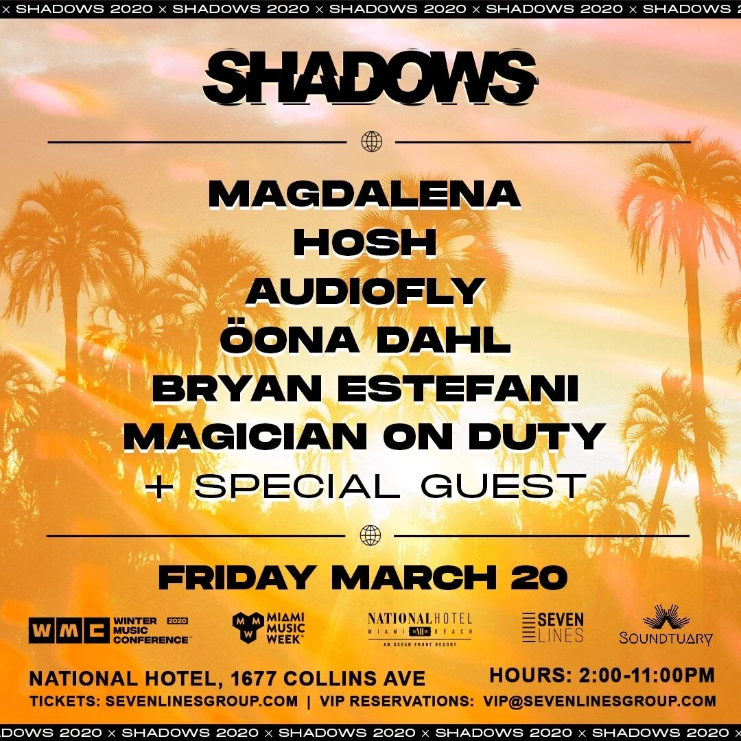 Magdalena presents: SHADOWS 