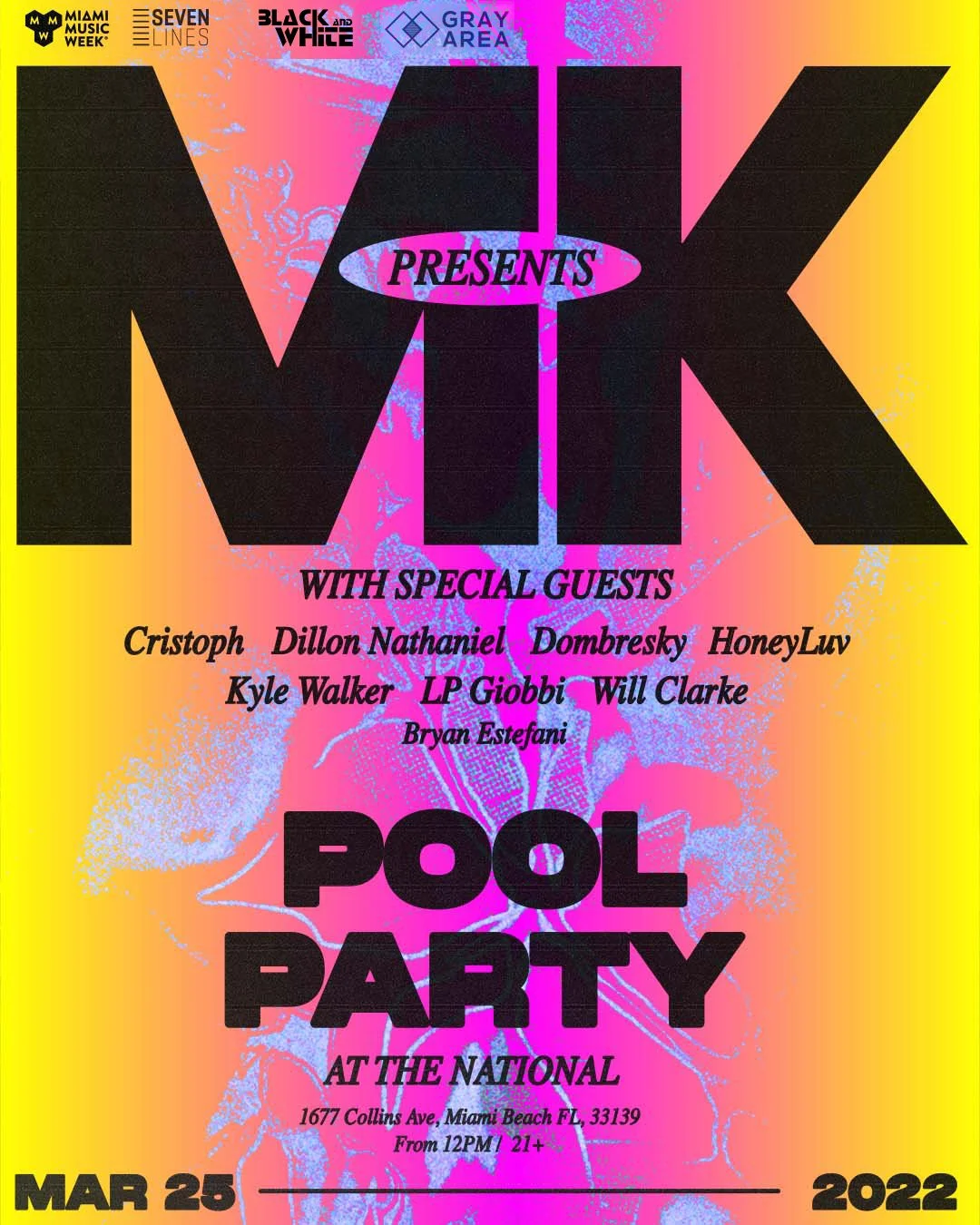 MK's infamous Miami Music Week Pool Party