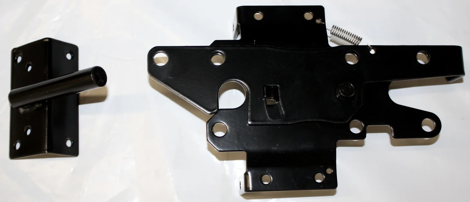 Black Vinyl Fence Gate Latch Buyvinylfence Com