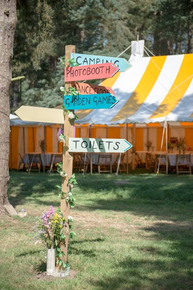 Norfolk festival wedding