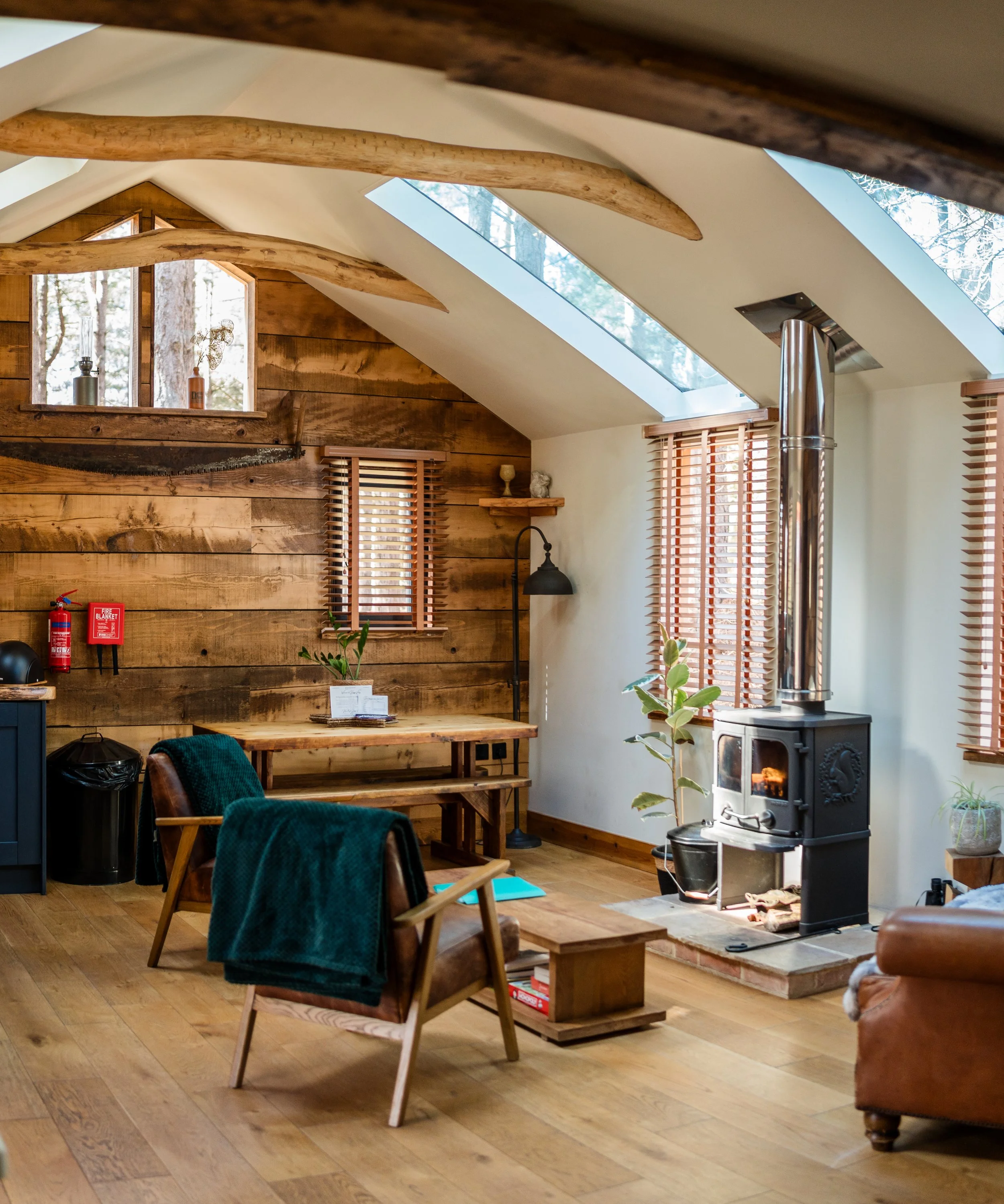 Hot tub cabins in Norfolk