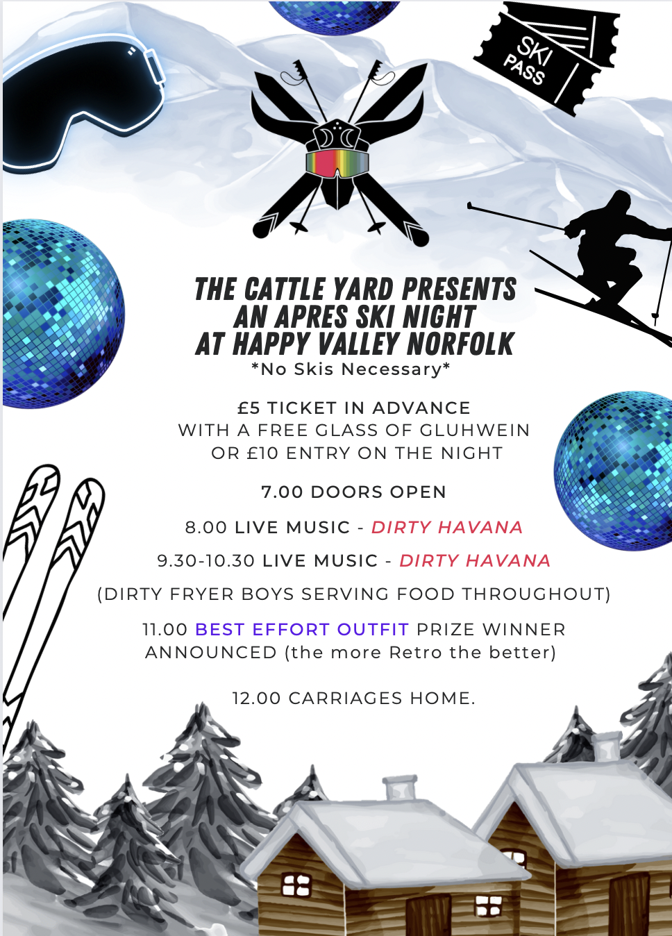 Enjoy the Apres Ski Party at the Cattle Yard — Happy Valley Norfolk