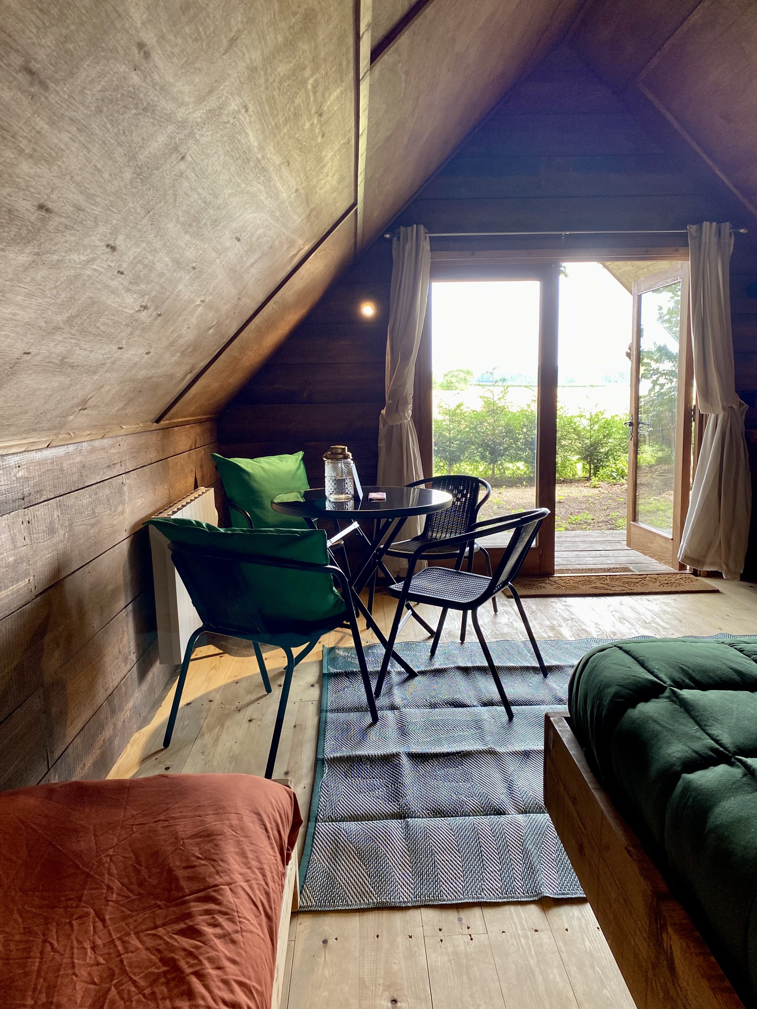 The Tin Tent at Happy Valley Norfolk