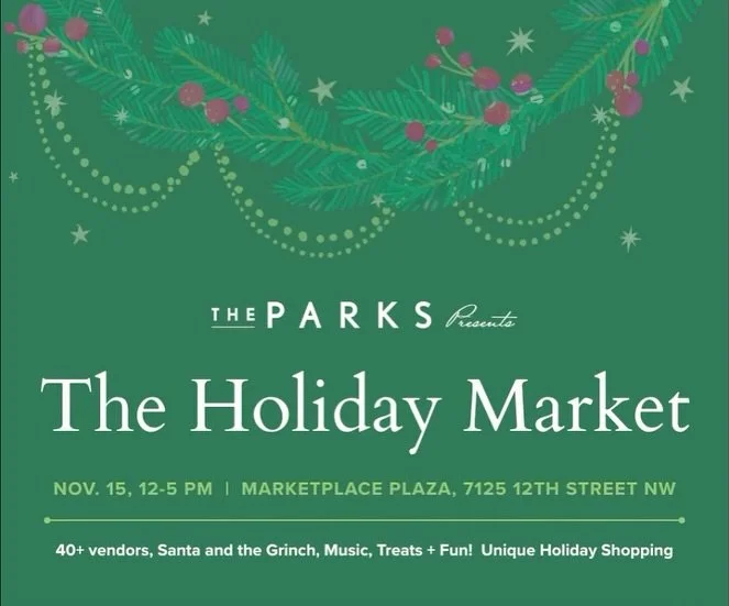 Come see us at the holiday market on Saturday at @theparksdc 
@papa_puffballs rocks in the kitchen with Flower Power Apron! 🌸🌼🌸
@trishtanfoods