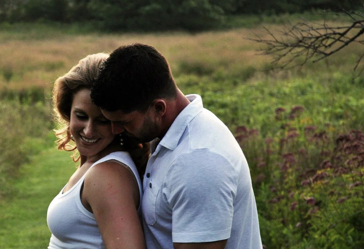 Photography by Sarah Renzoni (one of our maternity pictures zoomed in)