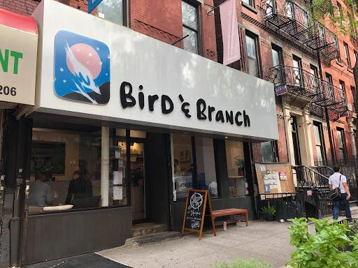Bird &amp; Branch Coffee359 W. 45th St. NY NY 10036 (45th/9th)Signature coffee drinks including burnt marshmallow, turmeric, &amp; nut milks with pastries &amp; toasts.Takeout + Deliveryhttps://www.birdandbranch.com/