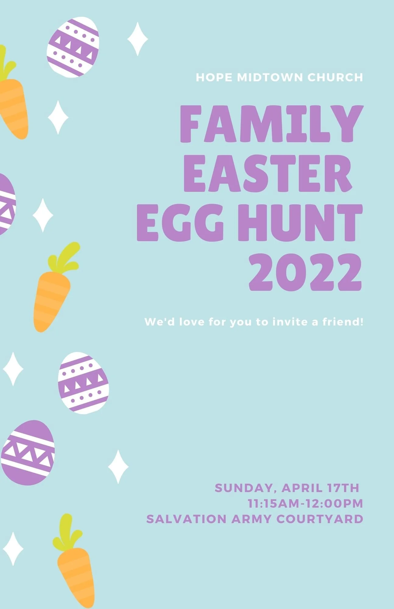 Hope Tots &amp; Kids Easter Egg Hunt 2022