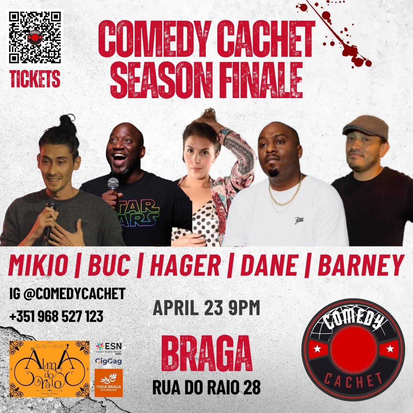 Comedy Cachet | ALMA DO RAIO