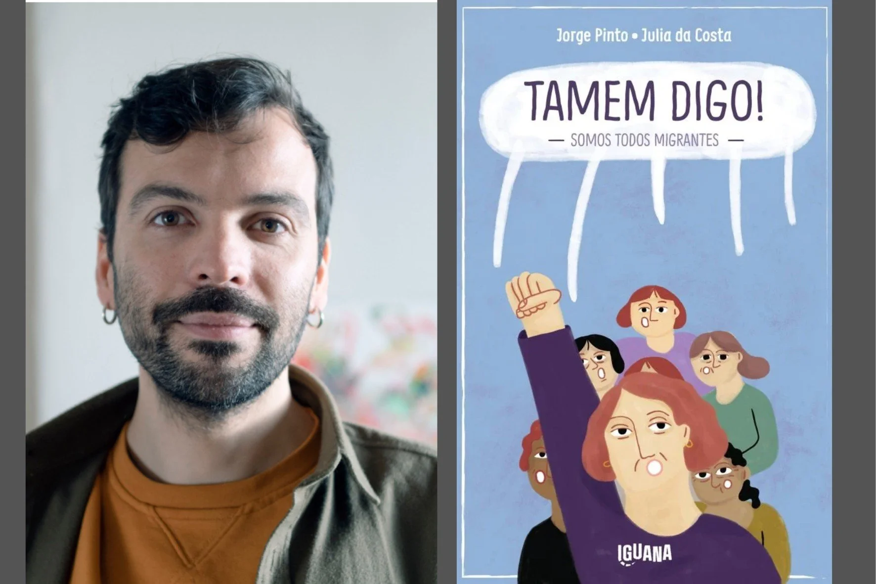 Apresentação do Livro Tamen Digo! de Jorge Pinto | Iguana @ Livraria Centésima Página