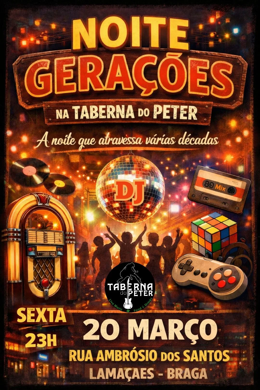 Noite Gerações @ Taberna do Peter