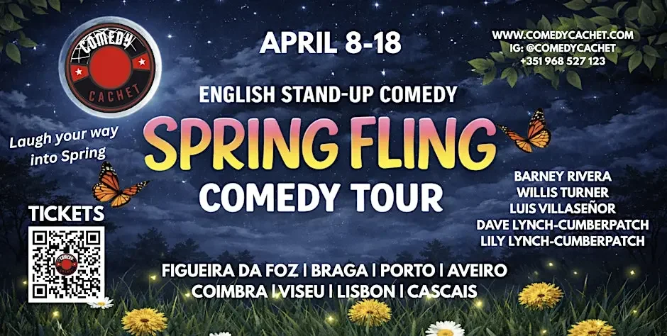 Stand Up Comedy - SPRING FLING @ Alma do Raio