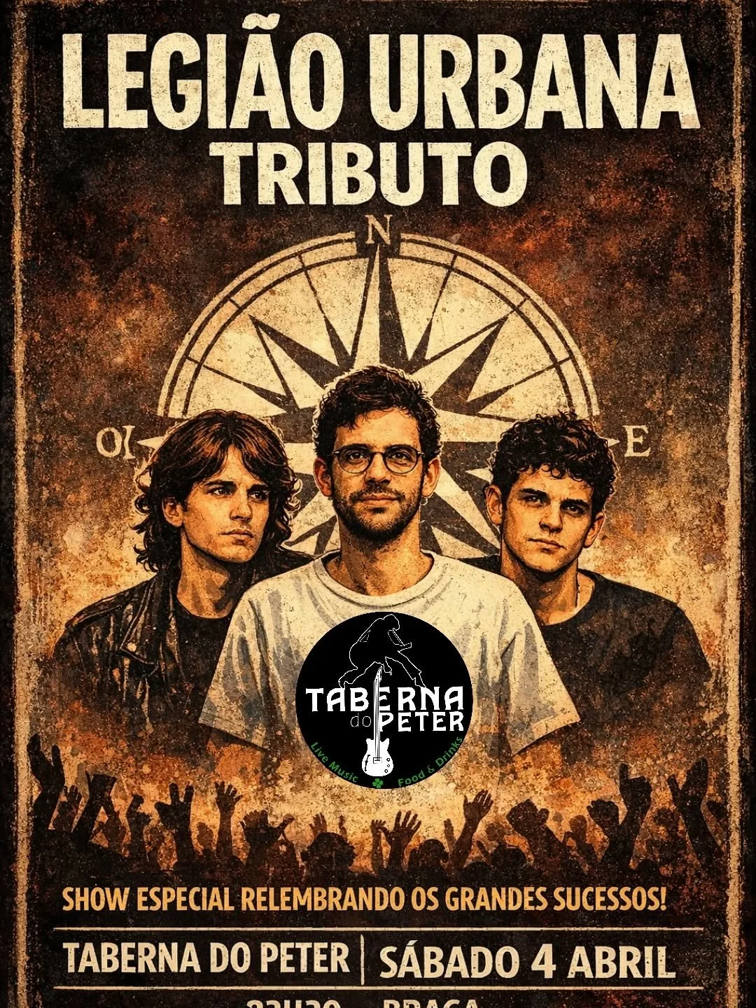 Legião Urbana — tributo @ Taberna do Peter