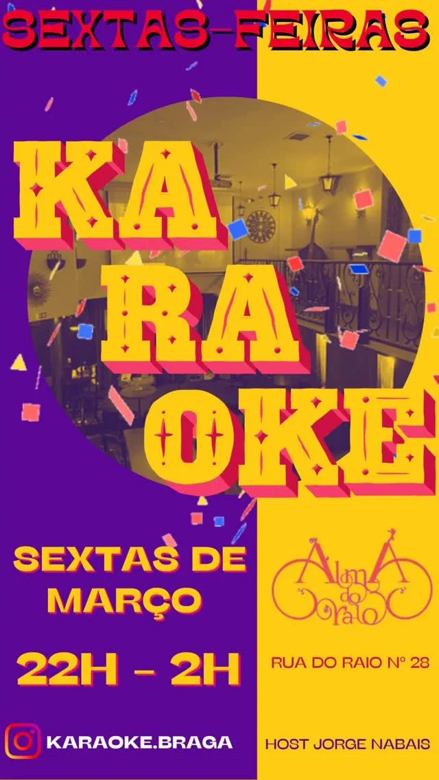 Karaoke @ Alma do Raio