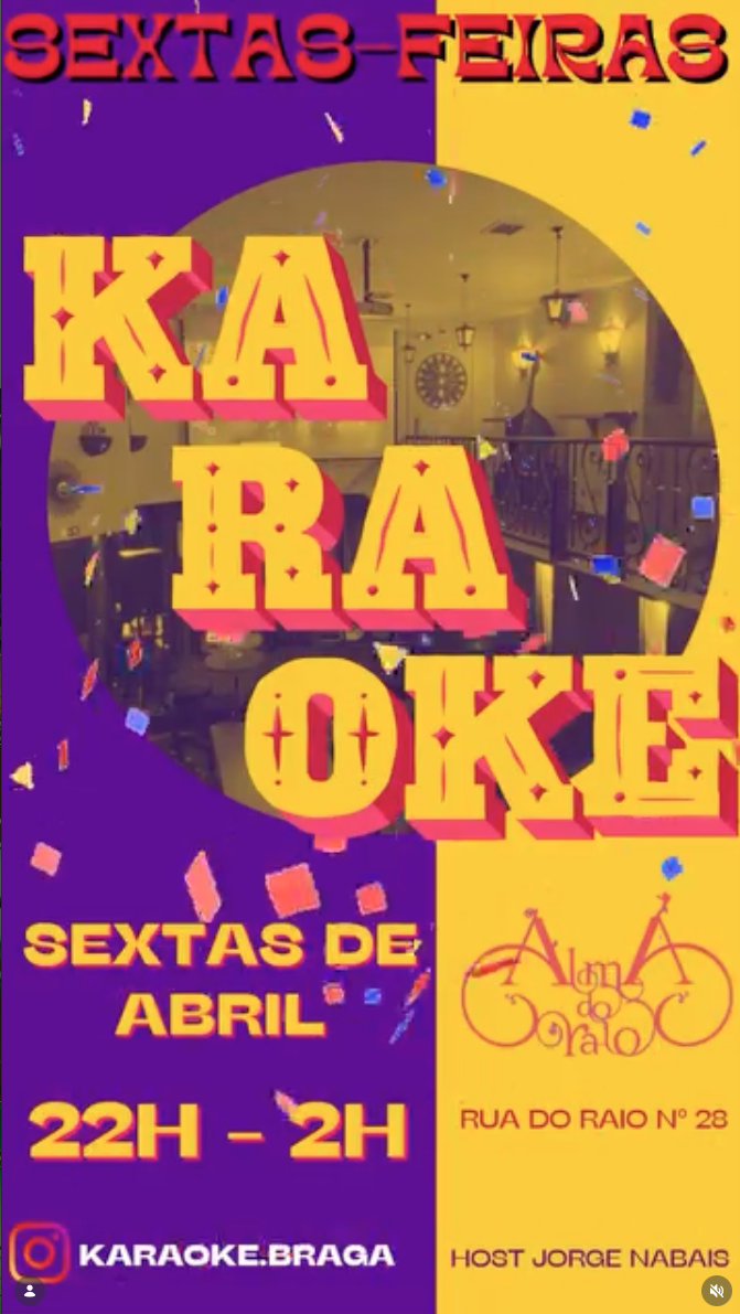 Noite de Karaoke @ Alma do Raio